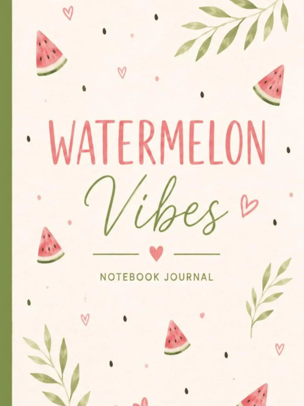 NWT Watermelon Themed Paperback Notebook